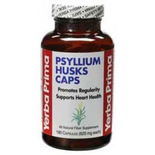 YERBA PRIMA Psyllium Husks Caps. 180 Caps.