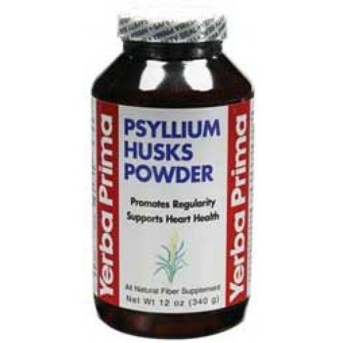 YERBA PRIMA Psyllium Husks Pwdr. 12 oz.
