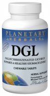 Planetary Herbals DGL 100 chewable tabs