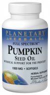 Planetary Herbals Full Spectrum Pumpkin Seed Oil 1000mg 90 sg