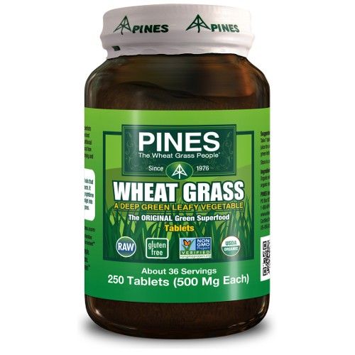 Pines International Wheat Grass 500mg 250tb