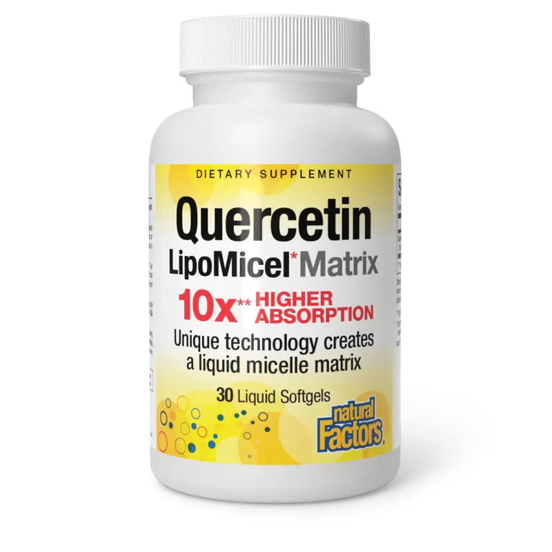 Natural Factors Quercetin LipoMicel Matrix 30sg
