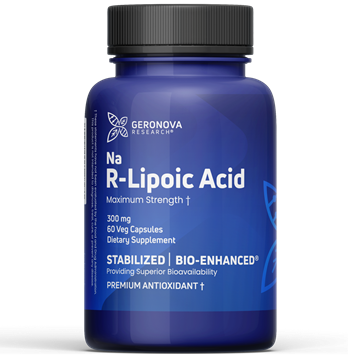 Geronova R-lipoic Acid 300mg 60vc