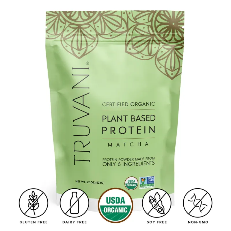 Truvani Matcha Protein 22oz