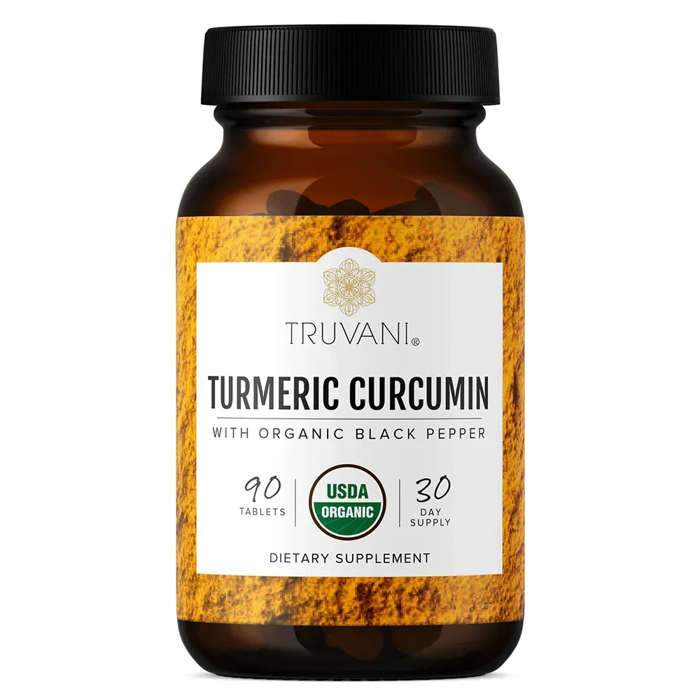 Truvani Turmeric Curcumin 90 Tablets