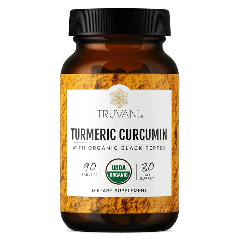 Truvani Turmeric Curcumin 90 Tablets