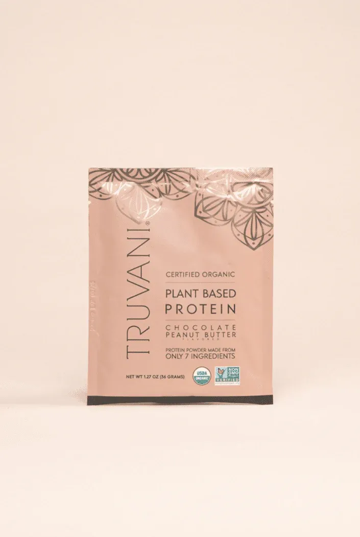TRUVANI Org. Protein Pwdr. Chocolate Peanut Butter 1.27 oz.
