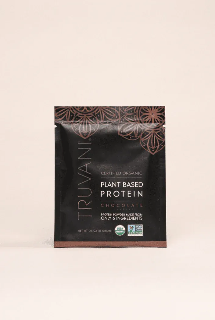 TRUVANI Org. Plant Based Protein Chocolate Pkt. 1.16 oz.