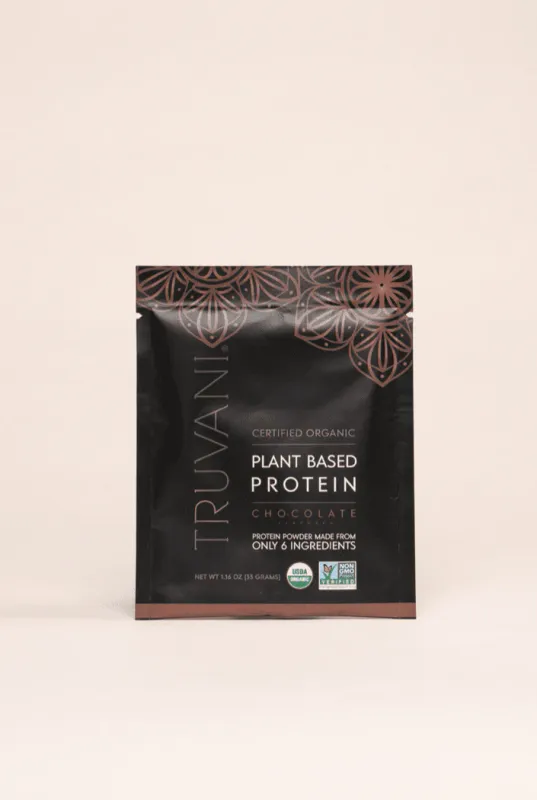 TRUVANI Org. Plant Based Protein Chocolate Pkt. 1.16 oz.
