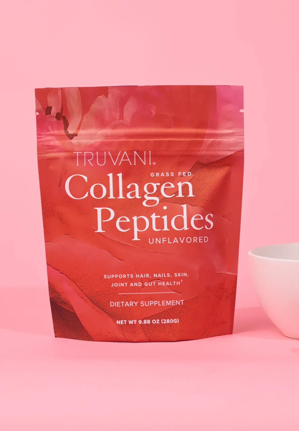 Truvani Grass Fed Unflavored Collagen Peptides 9.88oz