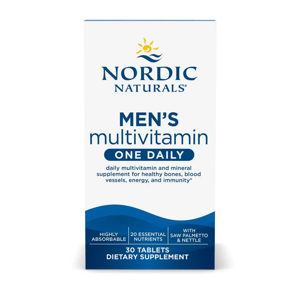 Nordic Naturals Men&#39;s One Daily Multi 30 tabs
