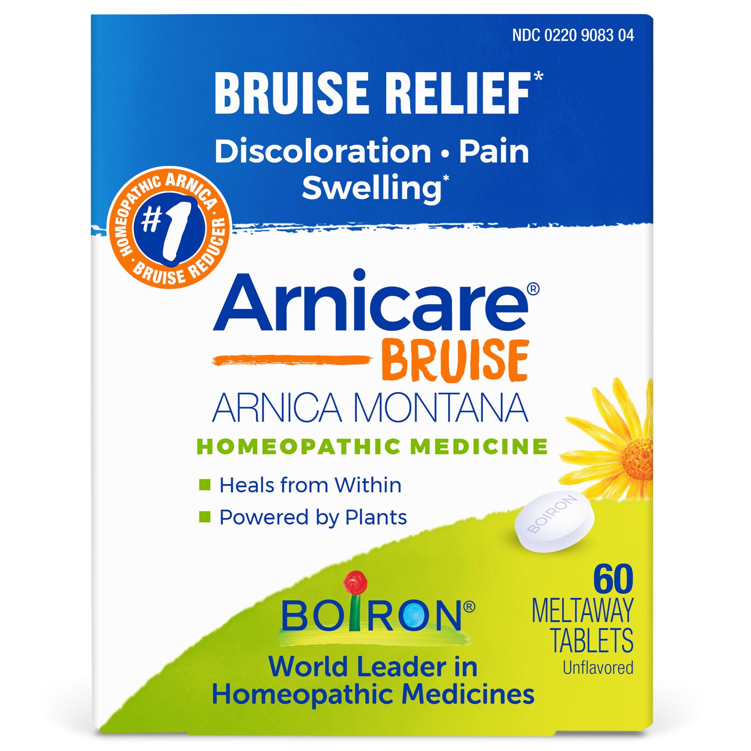 BOIRON ARNICARE BRUISE 60 Meltaway Tablets