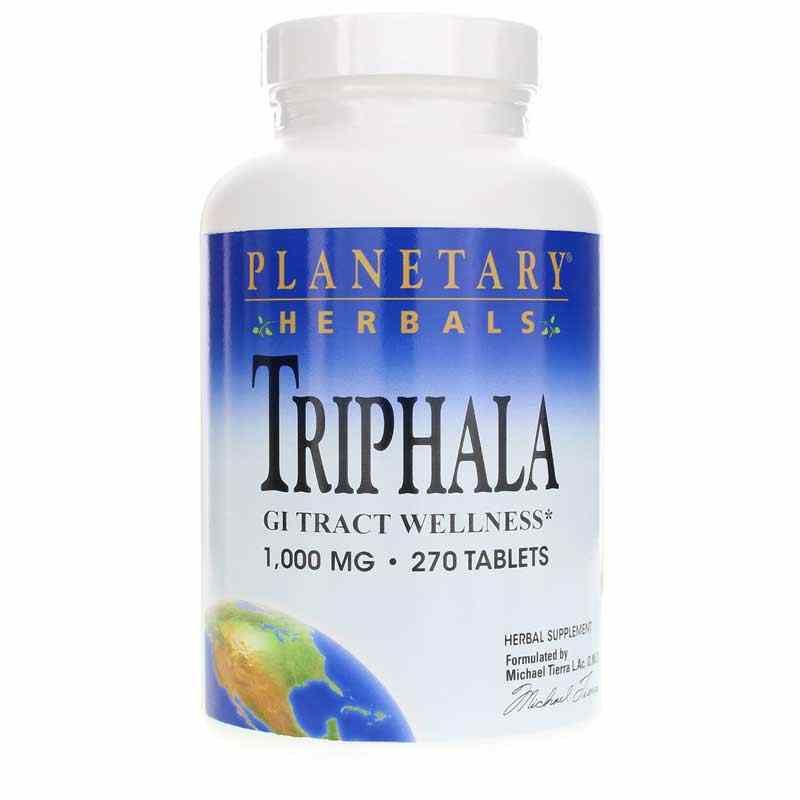 Planetary Herbs Triphala 1000mg - 270 tablets