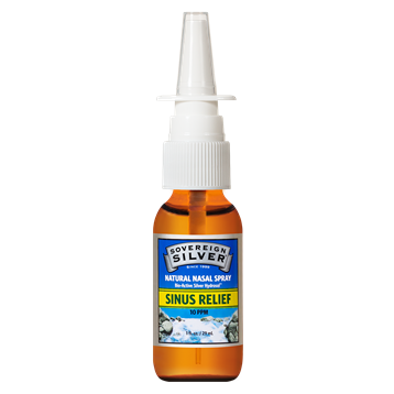 Sovereign Silver Sinus Relief 10ppm 1oz