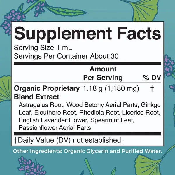 Mary Ruth's Organic Kids Focus &amp; Attention Liquid Extract 1 fl oz