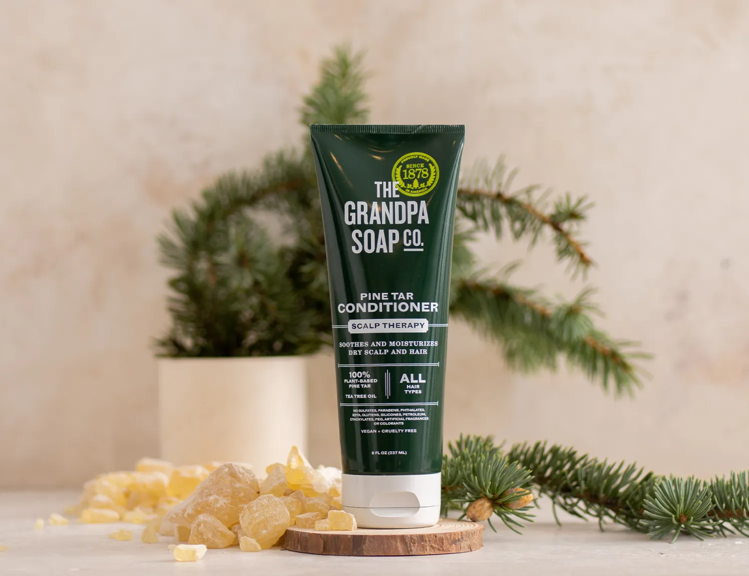 The Grandpa Soap Co. Pine Tar Scalp Therapy Conditioner 8 fl oz