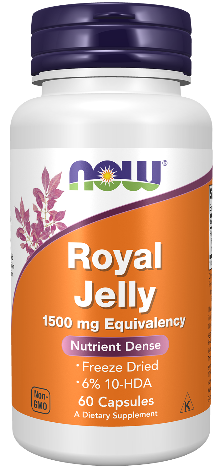 NOW Royal Jelly 1500mg 60 caps