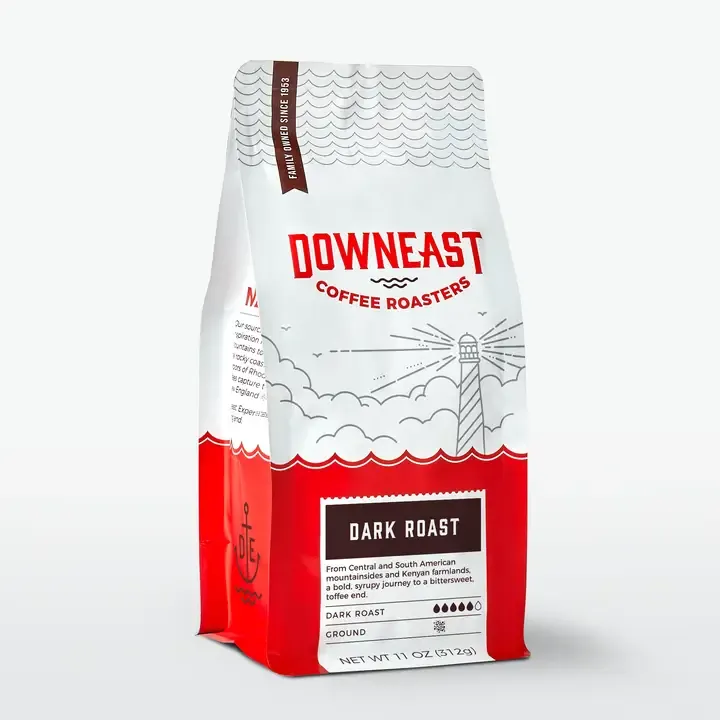 Downeast Coffee Roasters Dark Roast Ground Coffee 11oz
