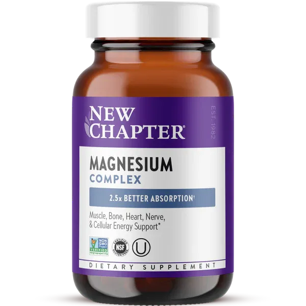 New Chapter Magnesium Complex - 60 vegan tablets
