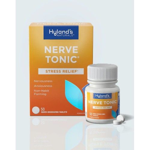 Hyland&#39;s Nerve Tonic Stress Relief 50 quick dissolve tabs
