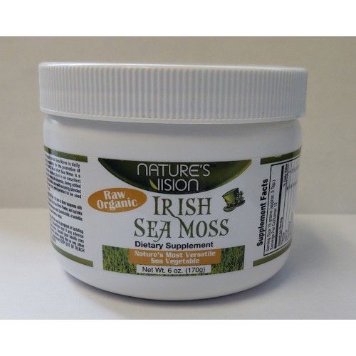 NATURE&#39;S VISION Irish Sea Moss Pwdr. 6 oz.