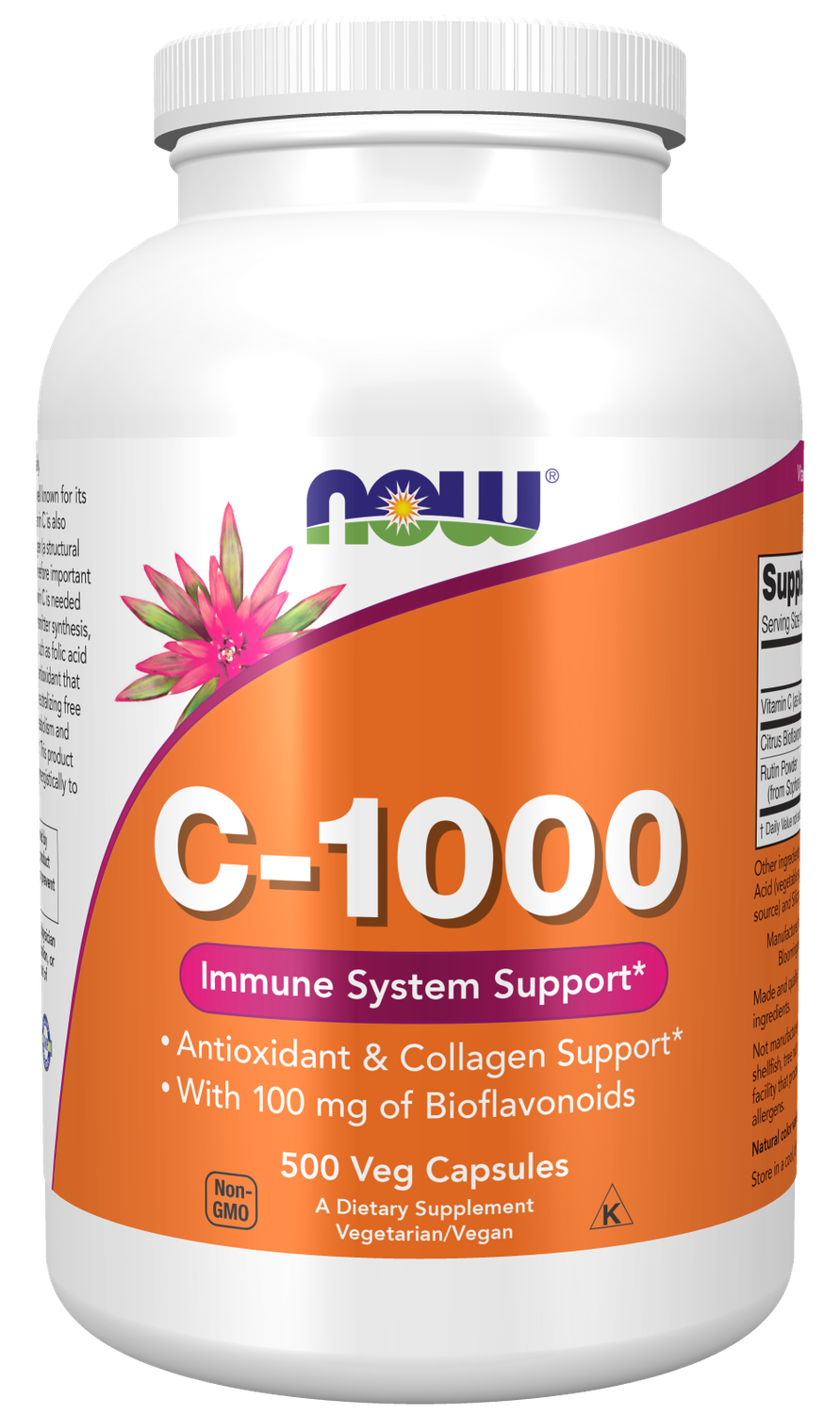 NOW C-1000 500 veg caps