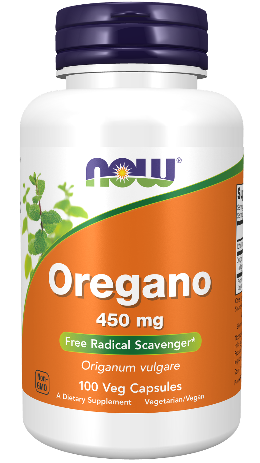 NOW Oregano 450mg 100 veg caps