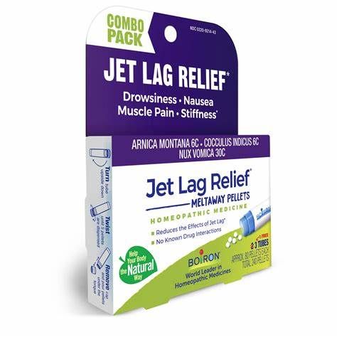 Boiron Jet Lag Relief Meltaway Pellets 3 tubes
