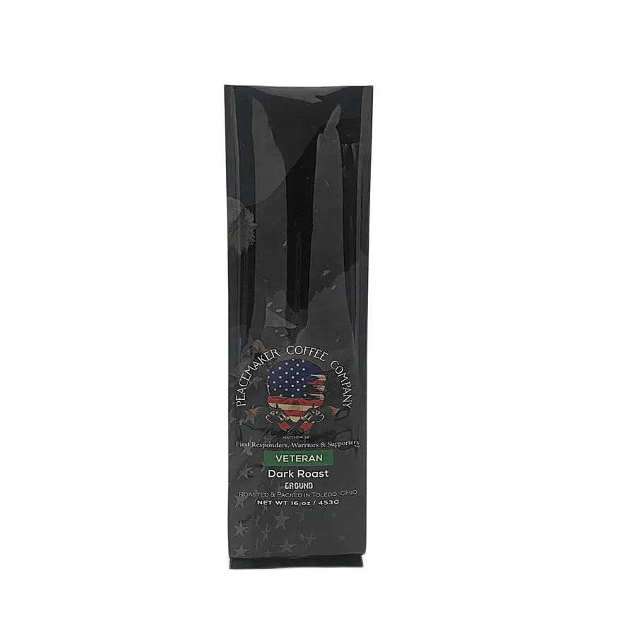 Peacemaker Coffee Co - Veteran Dark Roast - 1lb ground