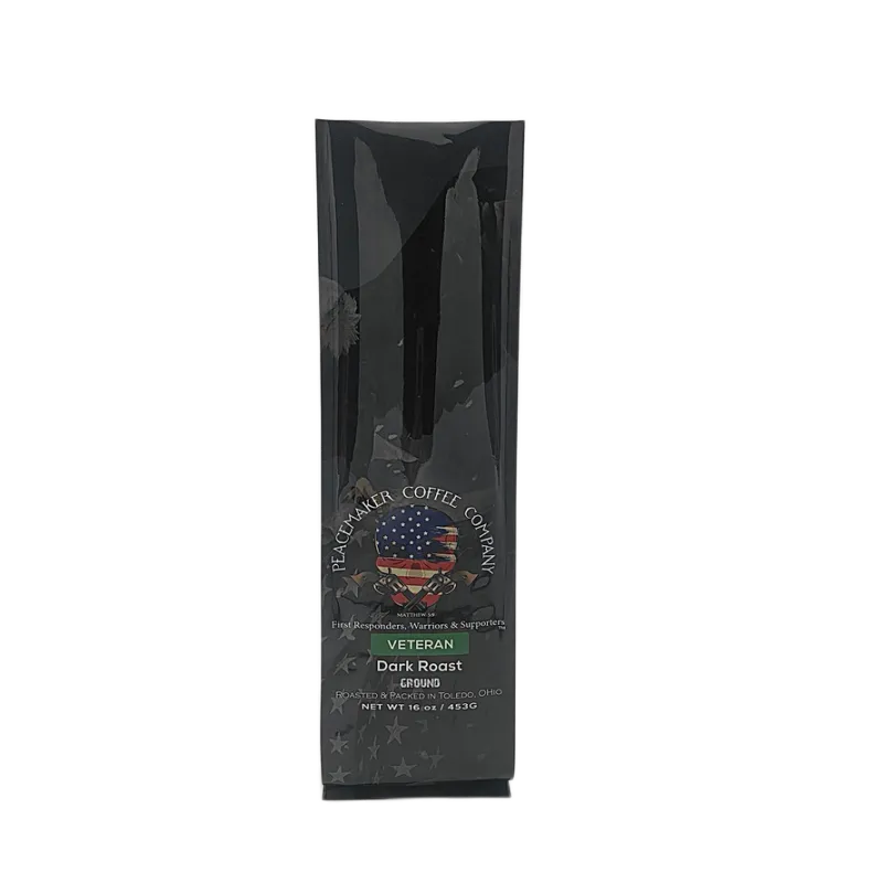 Peacemaker Coffee Co - Veteran Dark Roast - 1lb ground