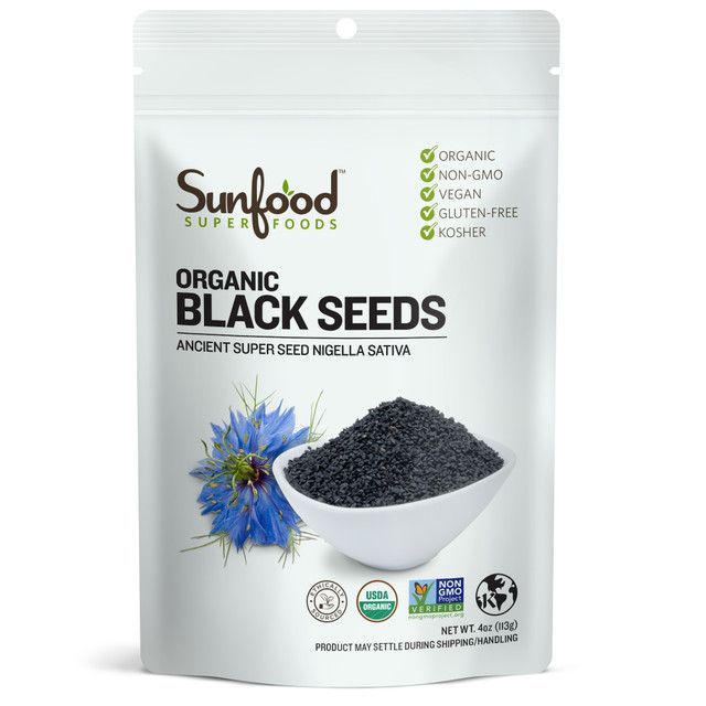 Sunfood Superfoods Organic Black Seeds 4oz