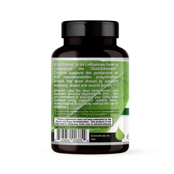 Emerald  VitaCholine 550mg 60vc