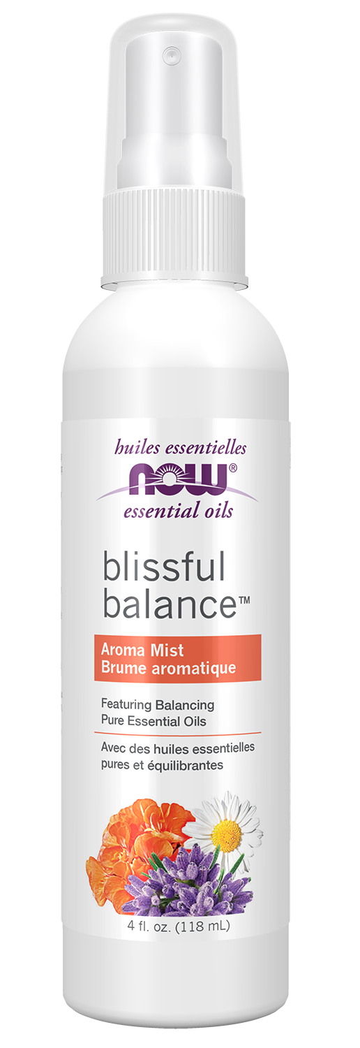 NOW Essential Oils Blissful Balance Aroma Mist 4 fl oz