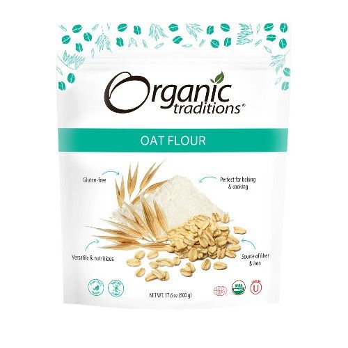 Organic Traditions Organic Oat Flour 17.6oz