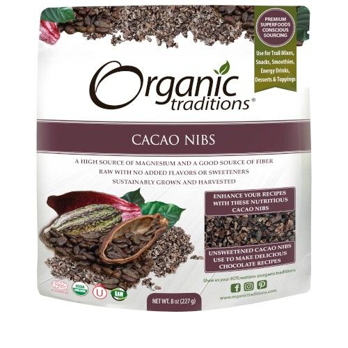 Organic Traditions Cacao Nibs 8oz