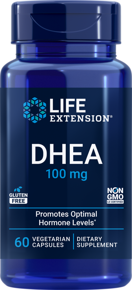 Life Extension DHEA 100mg 60 veg caps