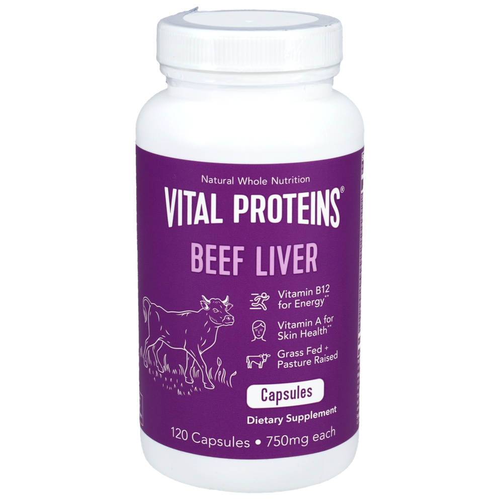 VITAL PROTEINS Beef Liver 120 Caps.
