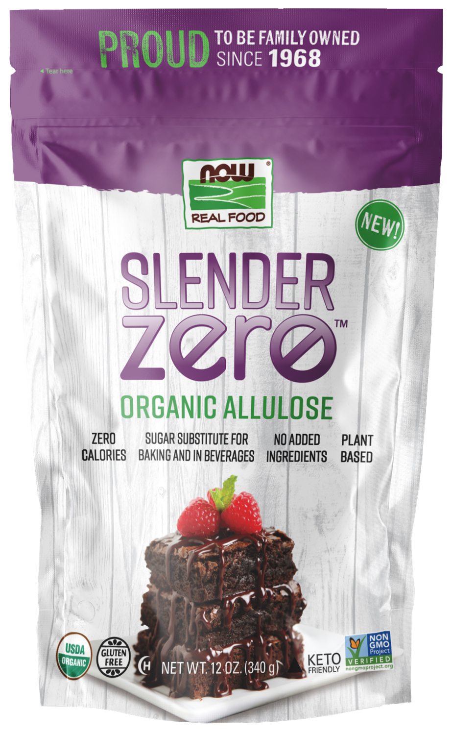 NOW Foods Slender Zero Organic Allulose 12oz