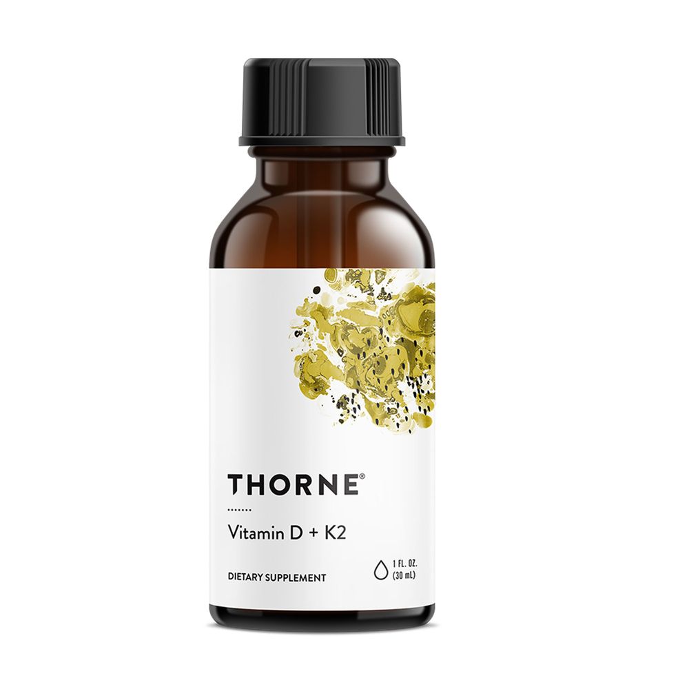 Thorne Vitamin D + K2 Liquid 1 fl oz