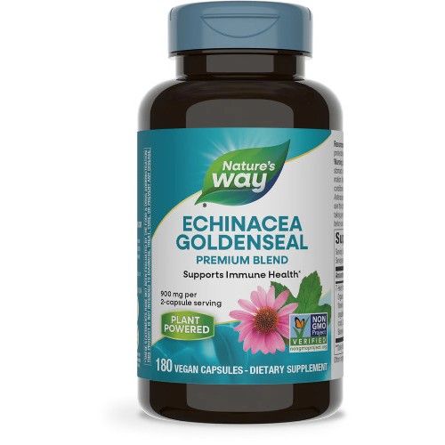 Nature&#39;s Way Echinacea Goldenseal 180vc