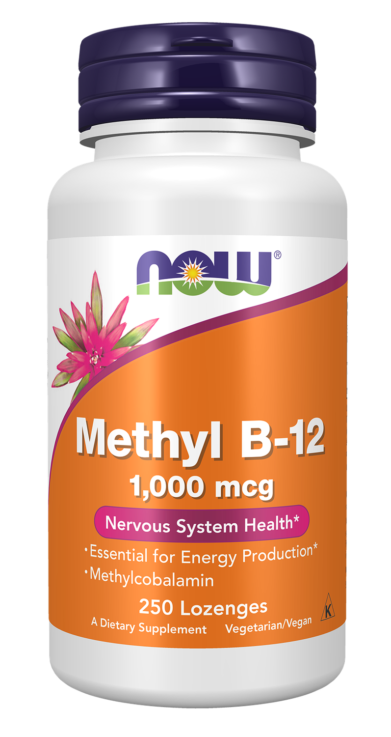 NOW Methyl B-12 1000mcg 250 loz