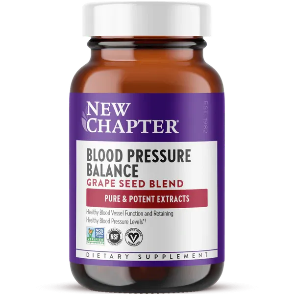 New Chapter Blood Pressure Balance 30 vegan caps