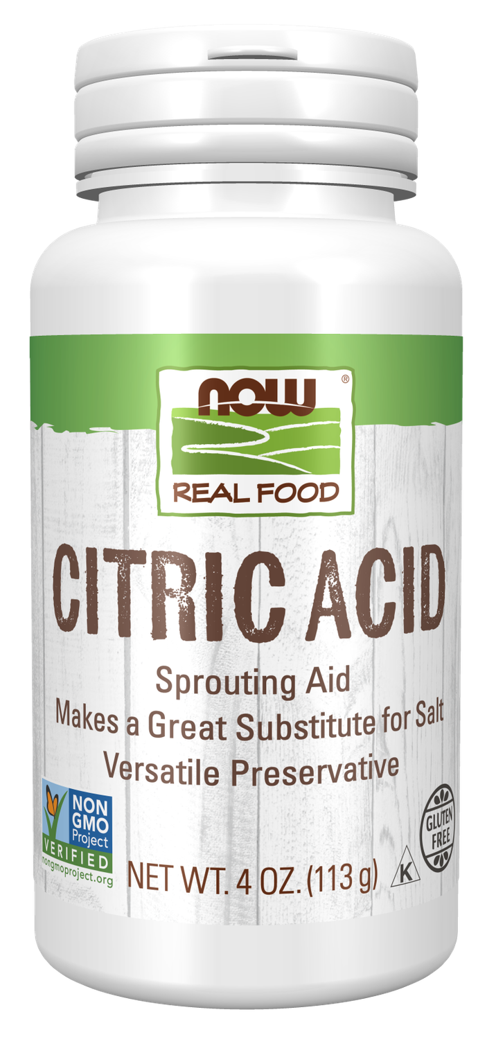 NOW Citric Acid 4 oz.