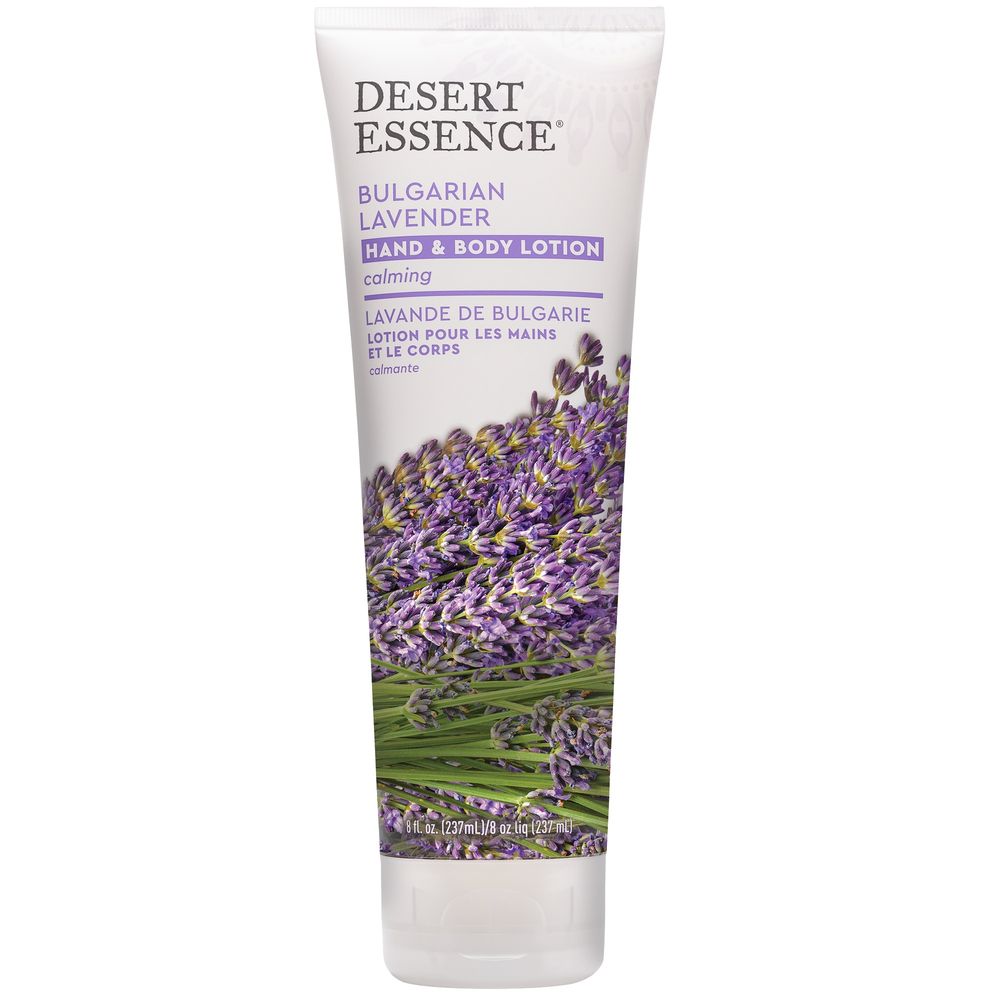 DESERT ESSENCE Bulgarian Lavender Hand &amp; Body Lotion 8 Fl. Oz.