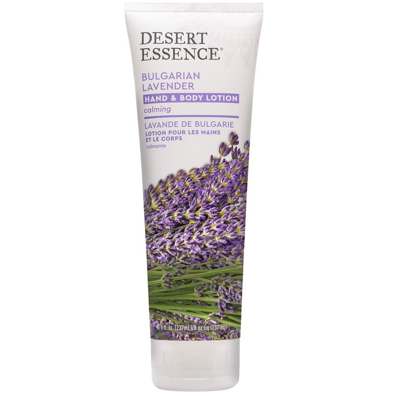 DESERT ESSENCE Bulgarian Lavender Hand &amp; Body Lotion 8 Fl. Oz.