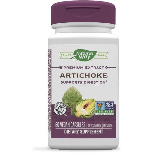 NATURE&#39;S WAY Stand. Artichoke 60 Veg. Caps.