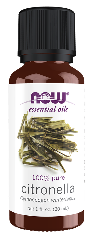 NOW Citronella Essent. Oil. 1 Fl. Oz.