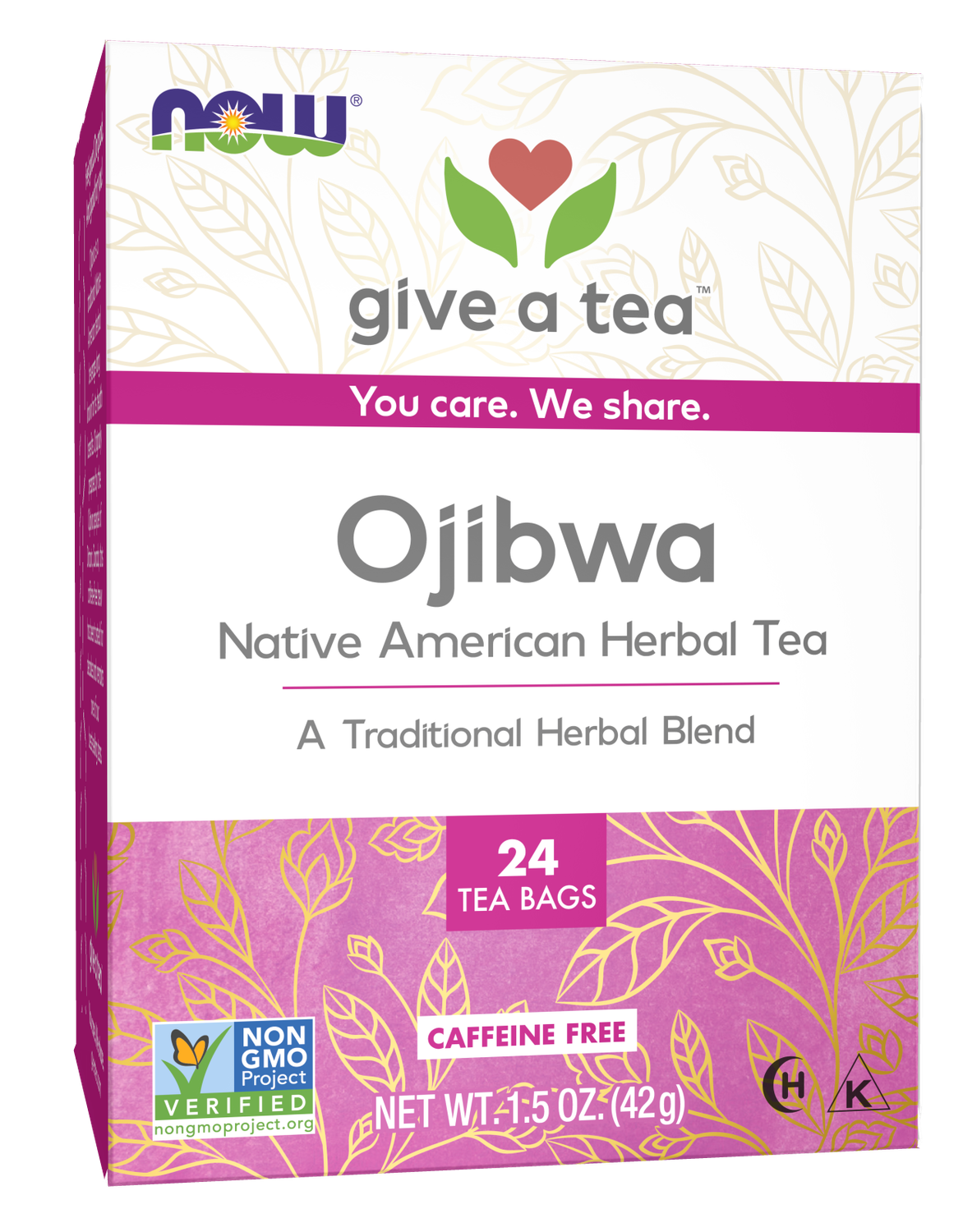 NOW Ojibwa Herbal Tea 24bags