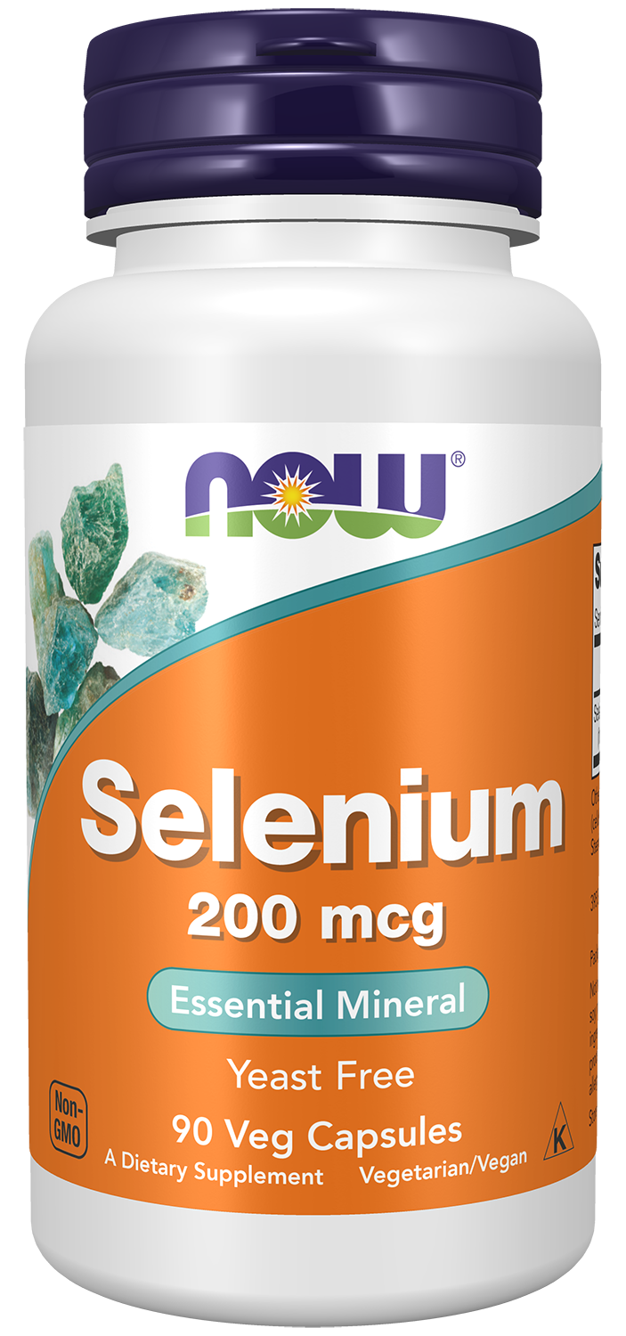 NOW Selenium 200mcg 90 veg caps