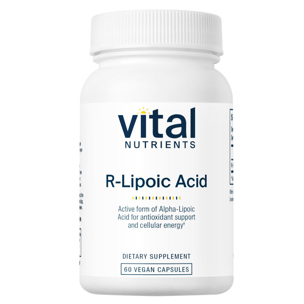 Vital Nutrients R- Lipoic Acid 60 vegan capsules